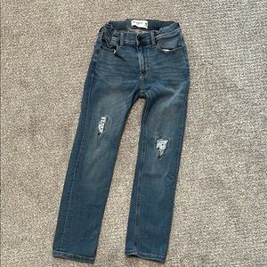 Abercrombie & Fitch boys destroyed denim skinny jeans